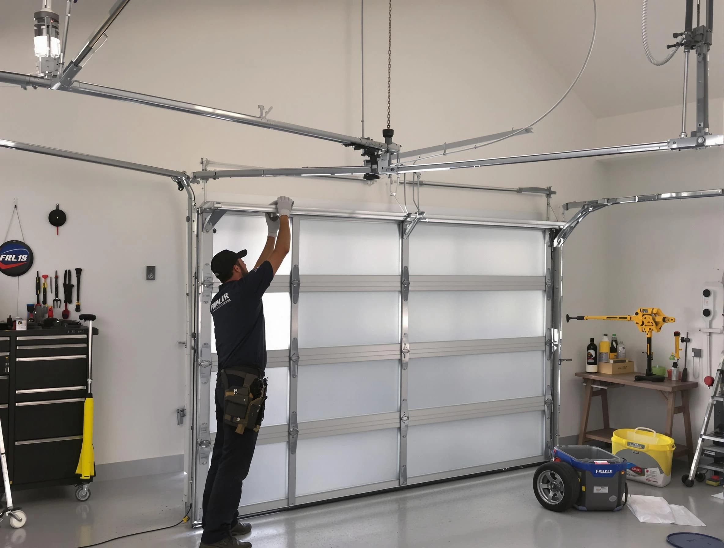 Monument Garage Door Repair certified team performing precision garage door installation in Monument
