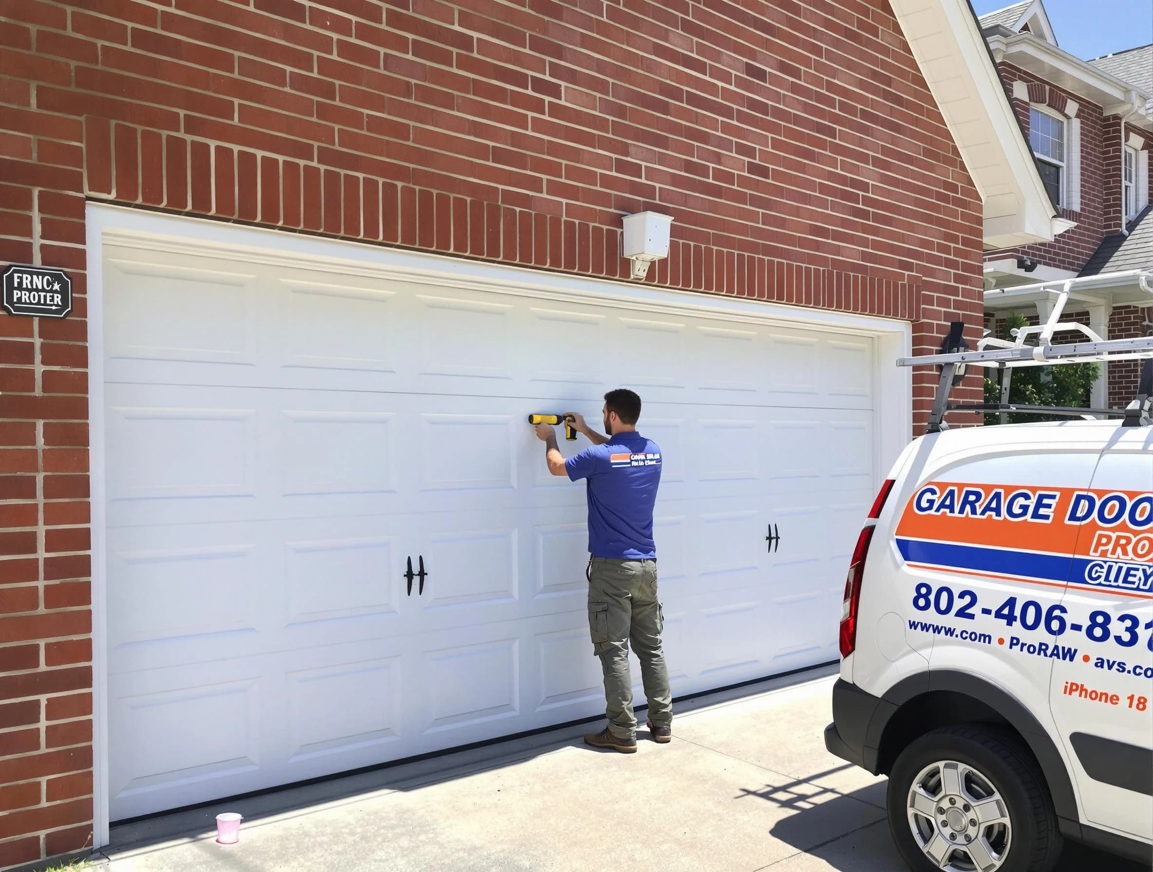 Local garage door repair service by Monument Garage Door Repair in Monument