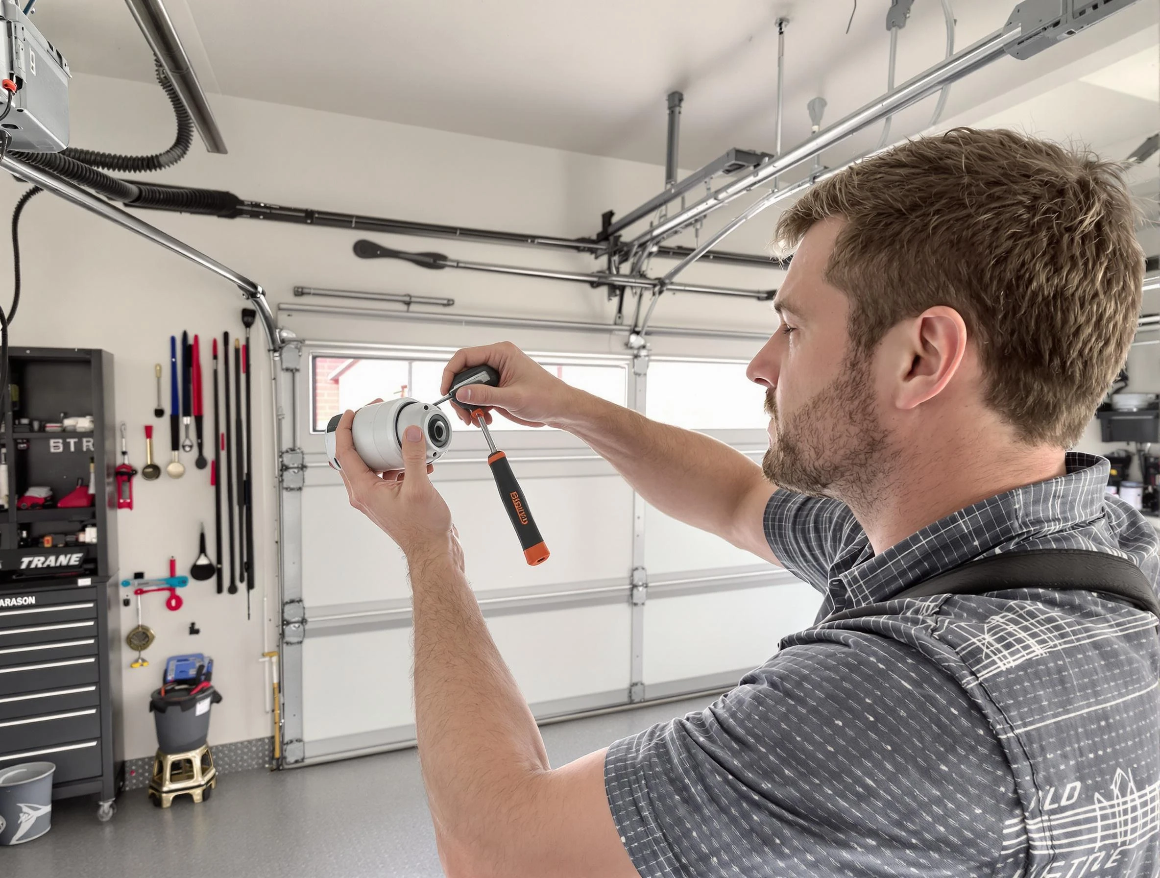 Garage door opener repair service by Monument Garage Door Repair in Monument